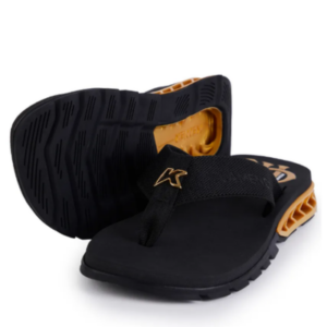 Sandália Kenner Rakka Preto e Amarelo