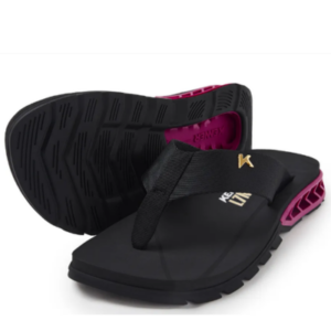 Sandália Kenner Rakka Preto e Roxo